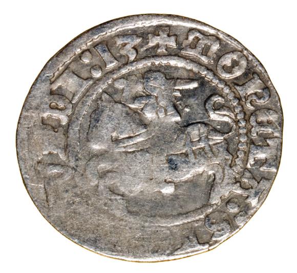 Półgrosz 1513 Zygmunt I Stary Litwa Wilno