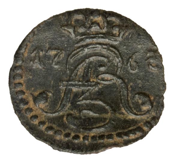 Szeląg 1763 August III Toruń