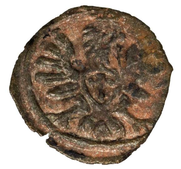 Denar 1609 Zygmunt III Waza Poznań