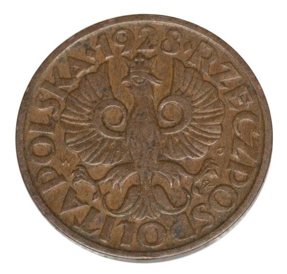 2 grosze 1928 II RP Warszawa