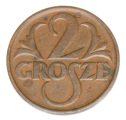 2 grosze 1935 II RP Warszawa