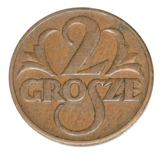 2 grosze 1937 II RP Warszawa