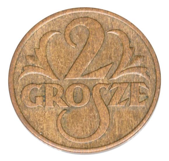 2 grosze 1938 II RP Warszawa