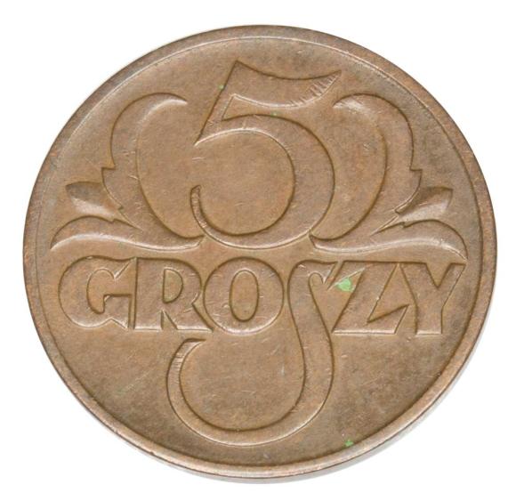 5 groszy 1936 II RP Warszawa
