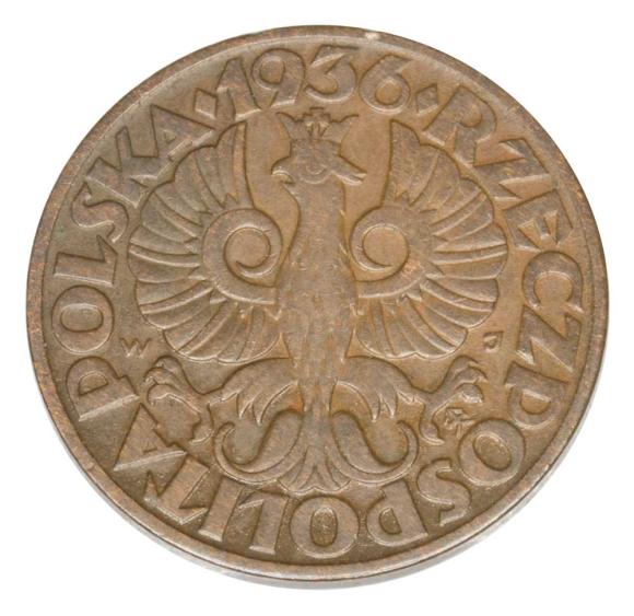 5 groszy 1936 II RP Warszawa