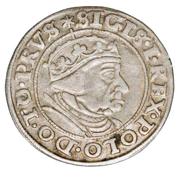 Grosz 1540 Zygmunt I Stary Gdańsk