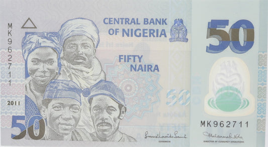50 Naira - Nigeria - 2011 rok