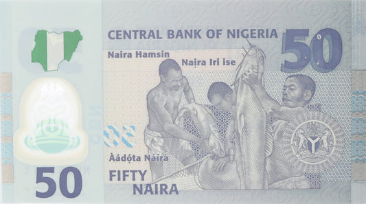 50 Naira - Nigeria - 2011 rok