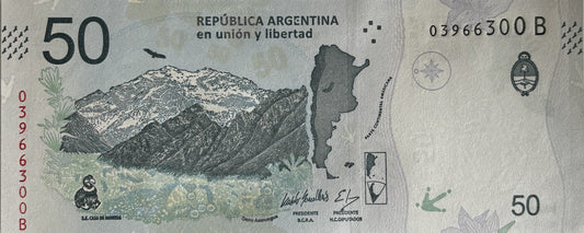 50 Pesos - Argentyna