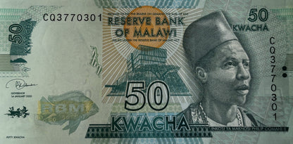 50 Kwacha - Malawi - 2020 rok