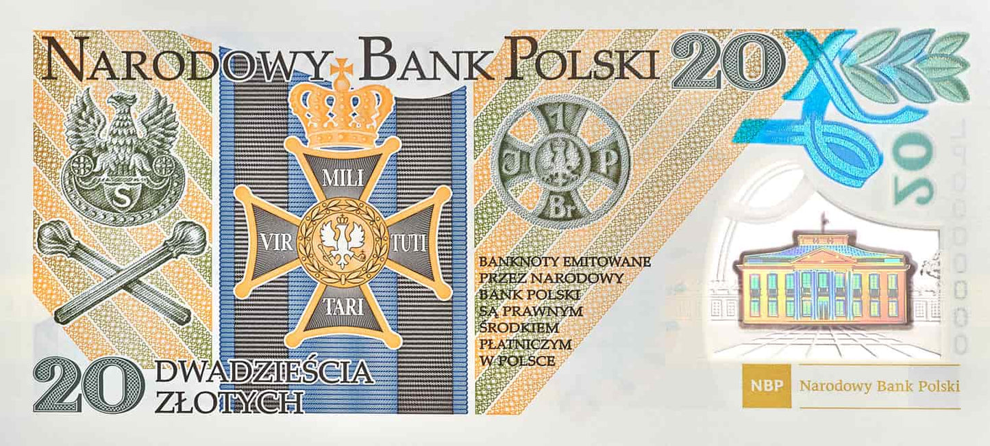 20 zł Legiony Polskie - banknot kolekcjonerski