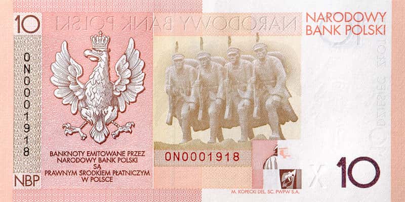 10 zł Józef Piłsudski - banknot kolekcjonerski