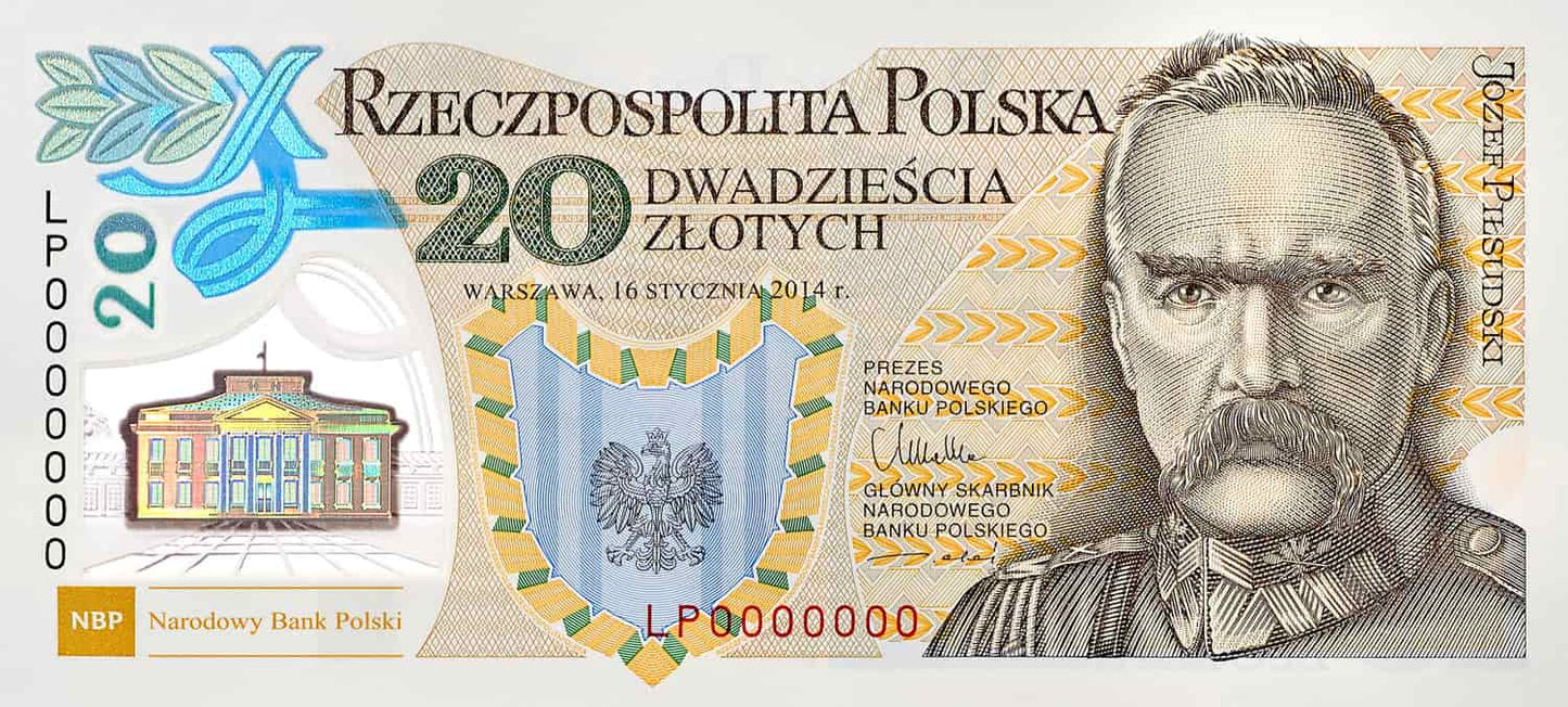 20 zł Legiony Polskie - banknot kolekcjonerski