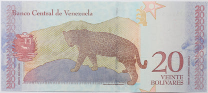 20 Boliwarów soberano - Wenezuela - 2018 rok