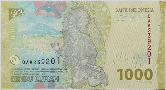 1000 Rupii - Indonezja - 2022 rok