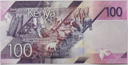 100 Szylingów - Kenia - 2019 rok