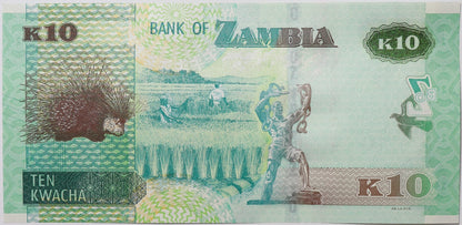 10 Kwacha - Zambia - 2022 rok