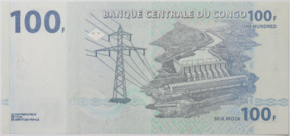 100 Franków - Kongo - 2013 rok
