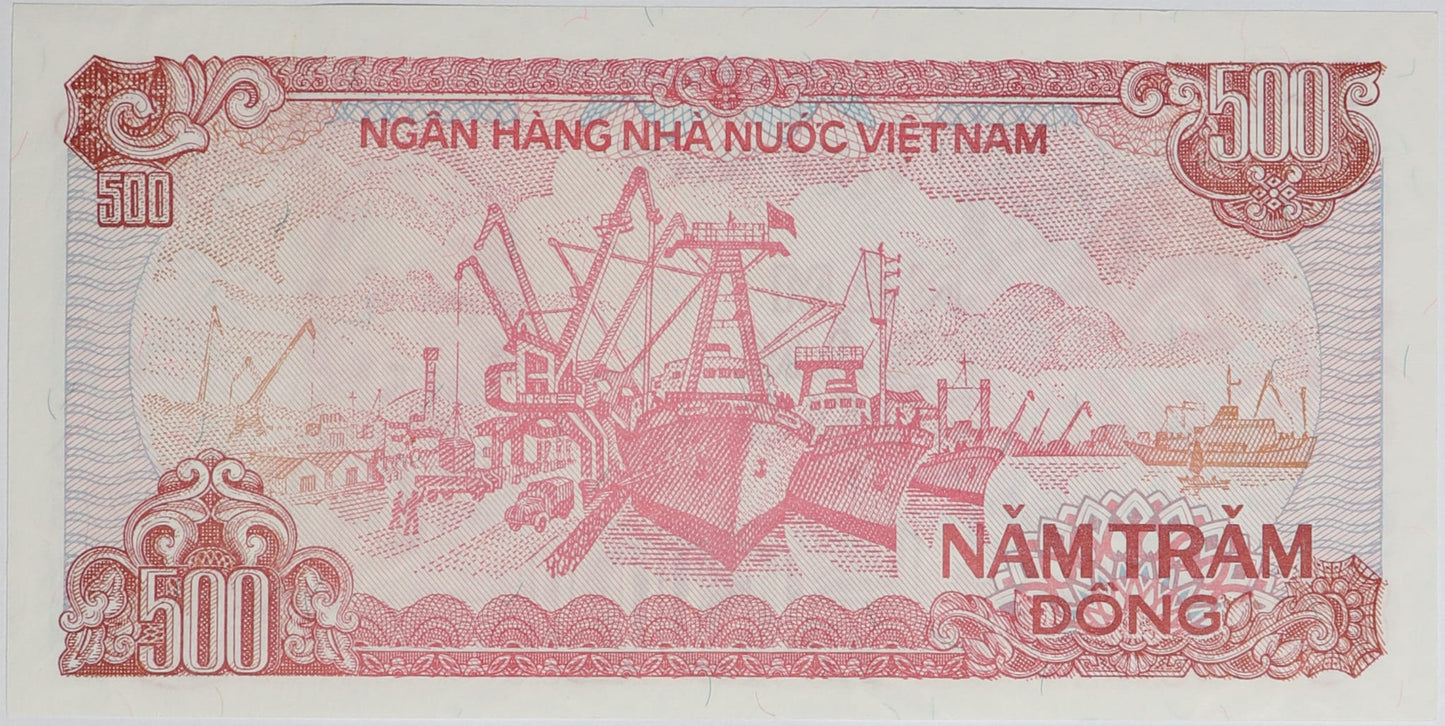 500 Dong - Wietnam - 1988 rok