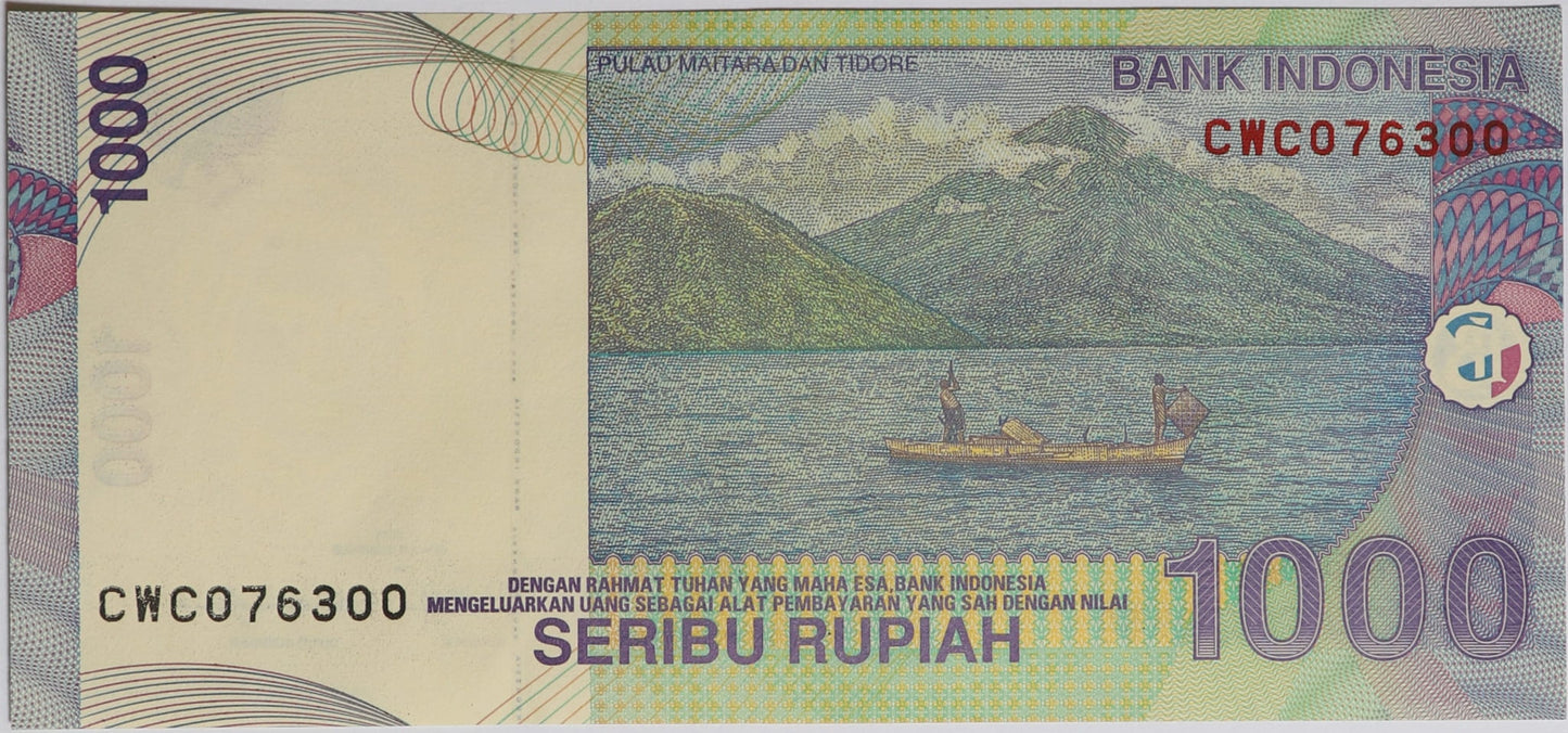 1000 Rupii - Indonezja - 2011 rok
