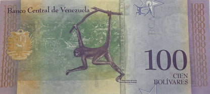 100 Boliwarów - Wenezuela - 2018 rok