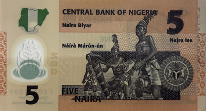 5 Naira - Nigeria - 2021 rok