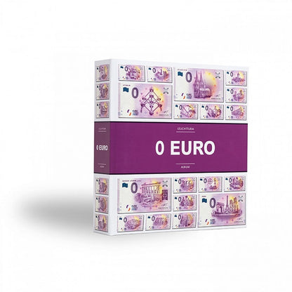 Zestaw Polskich Banknotów 0 Euro + Album + GRATIS