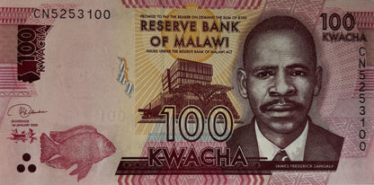 100 Kwacha - Malawi - 2020 rok