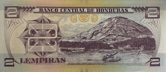 2 Lempira - Honduras - 2019 rok