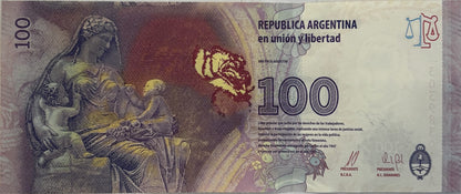 100 Pesos - Argentyna