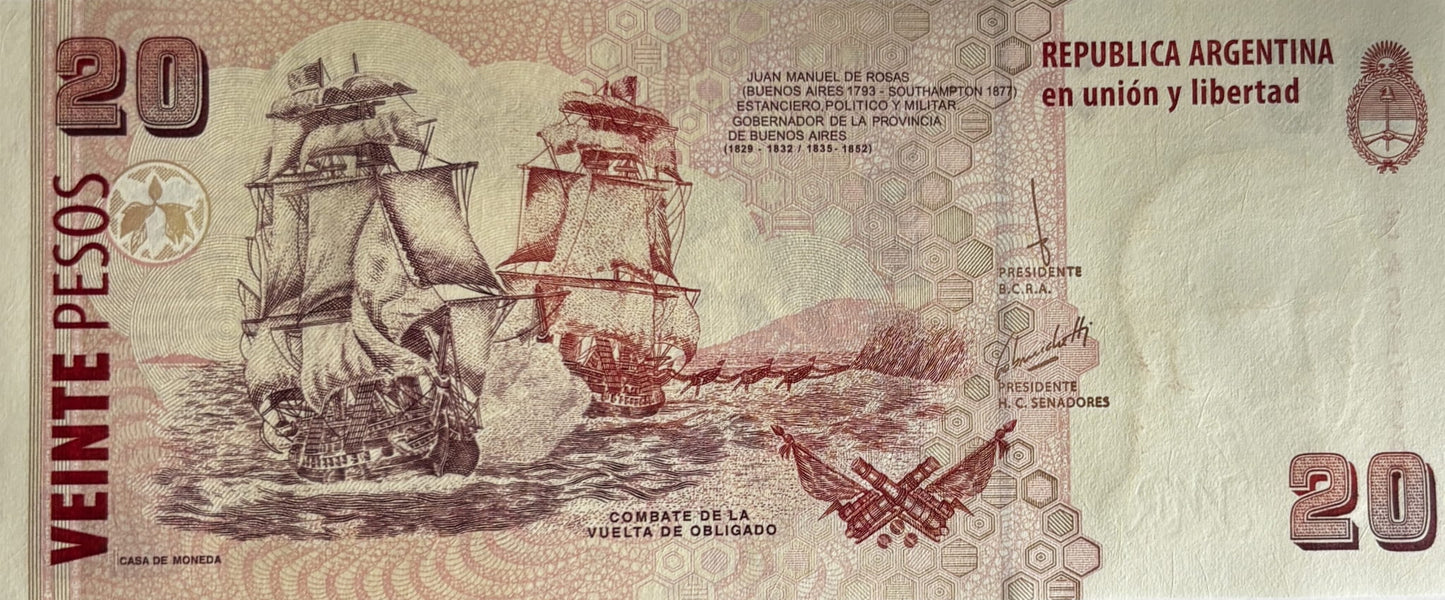 20 Pesos - Argentyna - 2003 rok