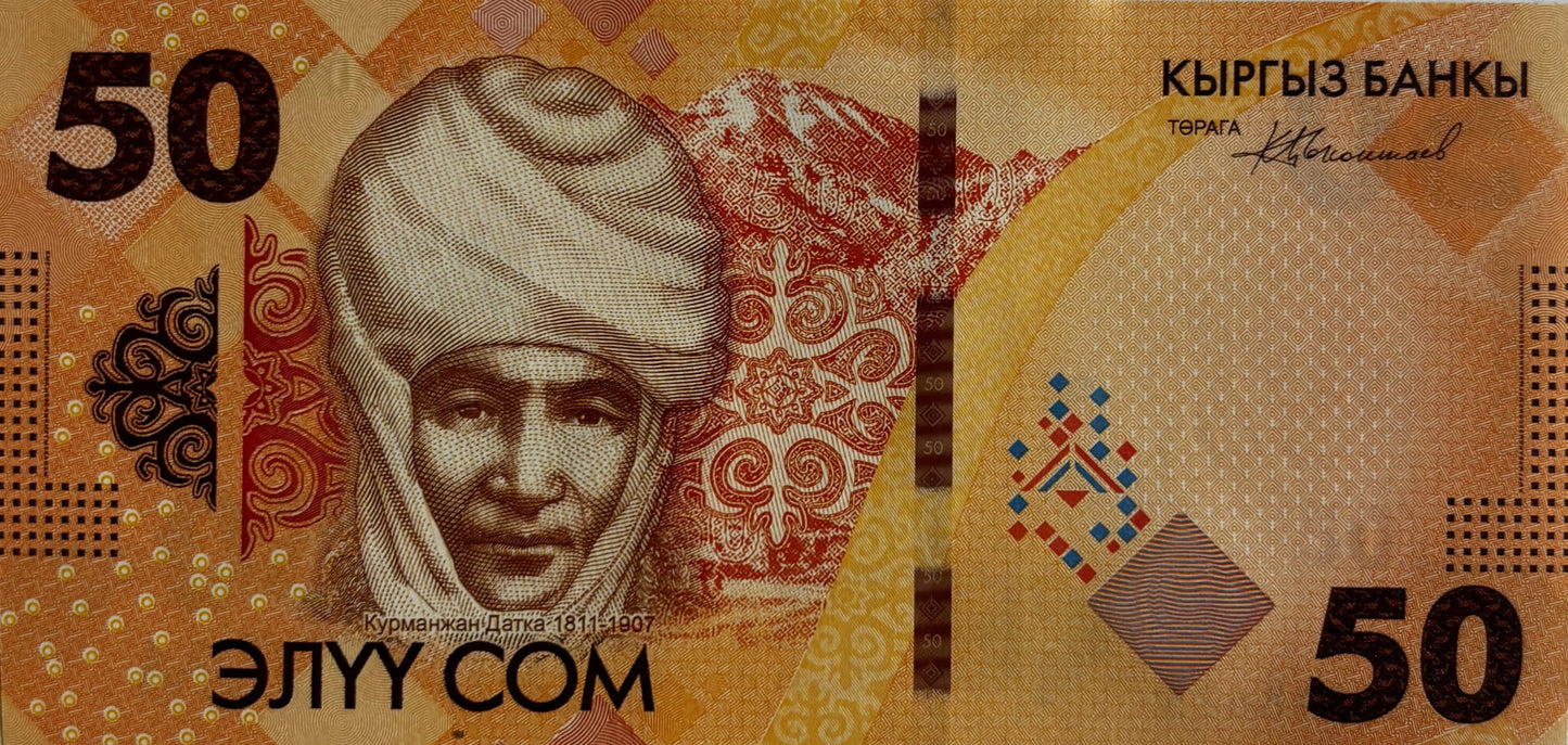 50 Som - Kirgistan - 2023 rok